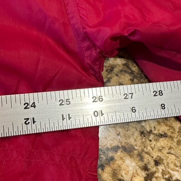 University of Alabama Crimson Tide Men’s Medium Windshirt Red Long Sleeve - Picture 5 of 8